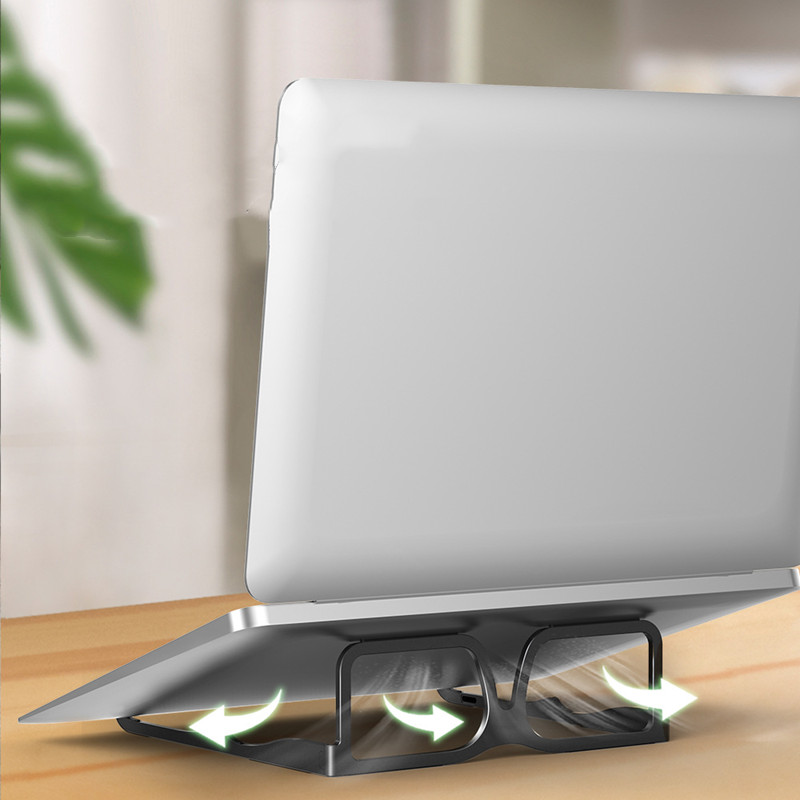 Mini invisible small stand for portable laptop - CJdropshipping