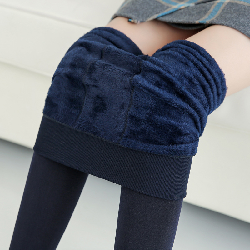 Fashionable Warm Fur Leggings Winter Body Legs Keep Warm - CJdropshipping