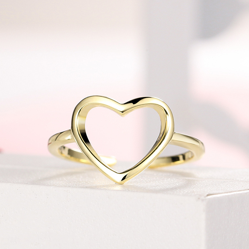 female ring finger ring - index Love CJdropshipping