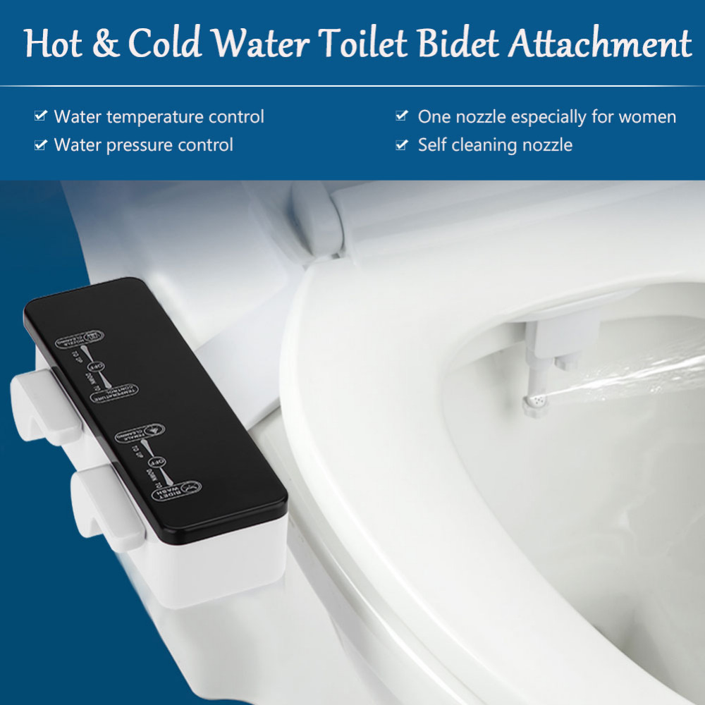 Dropship Electric Bidet Seat For Elongated Toilets,Heated Bidet