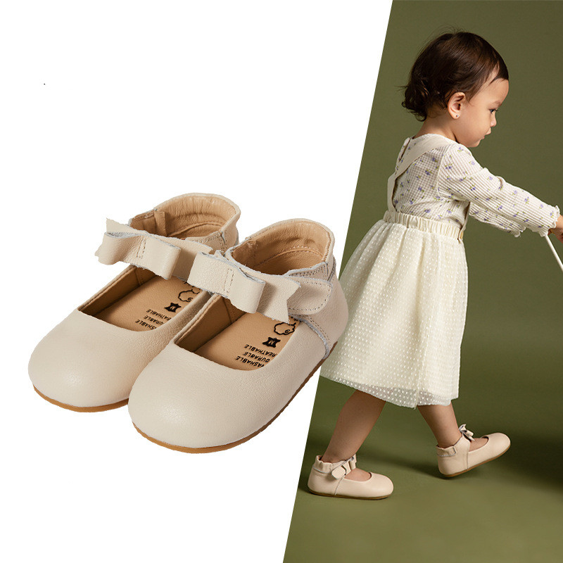 Leather Baby Toddler Shoes Soft-soled Children's Princess Shoes - MAMTASTIC