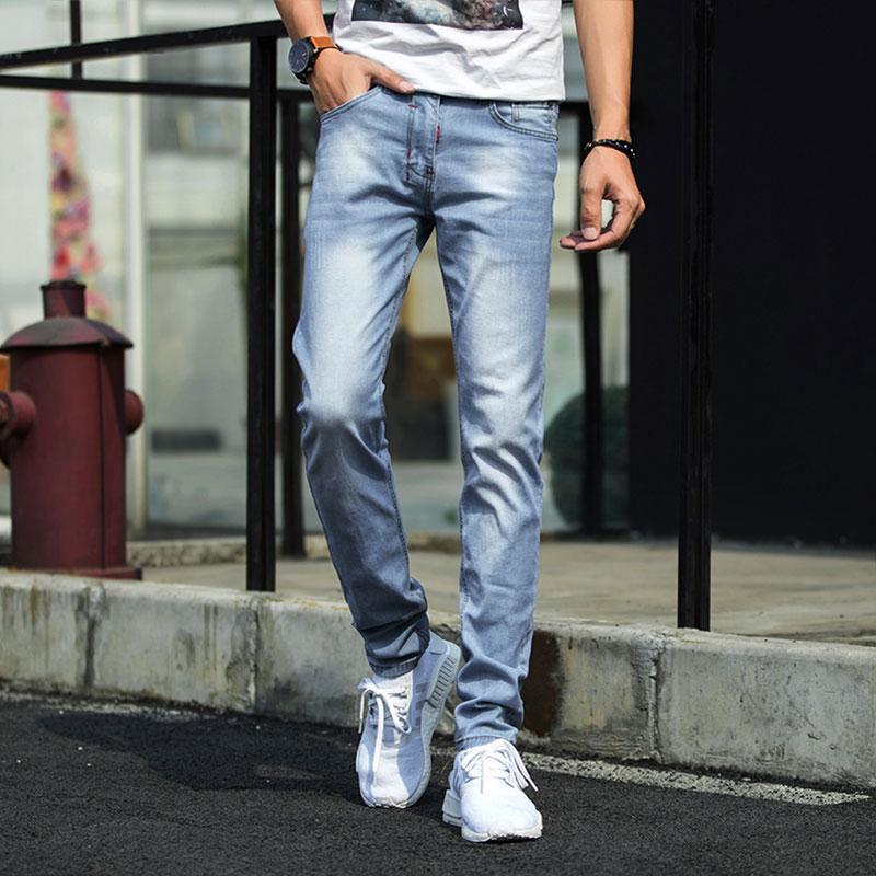 Summer Jeans Menswear Thin Stretch Jeans - CJdropshipping