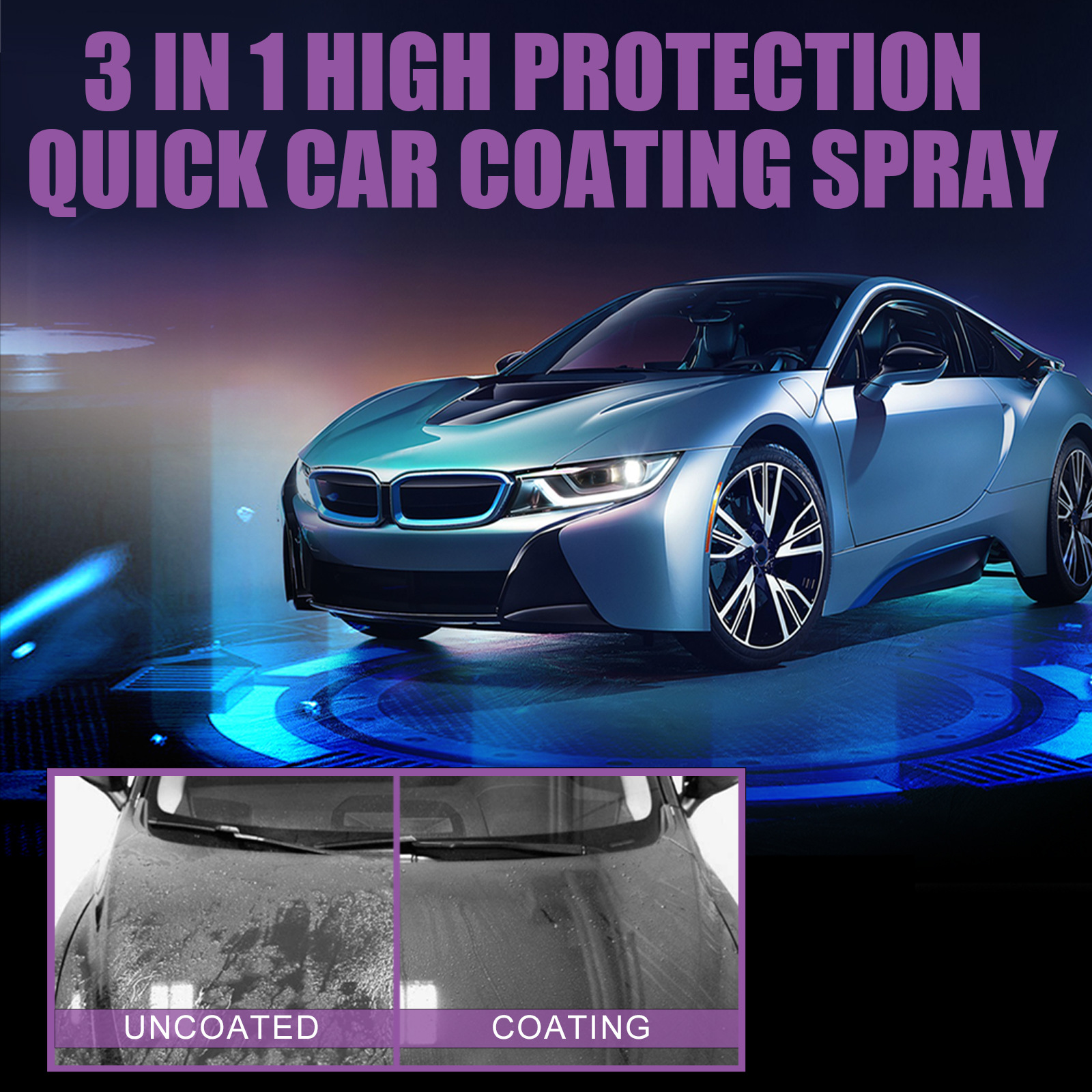 3 In 1 High Protection Fast Car Paint Spray Automatic - CJdropshipping