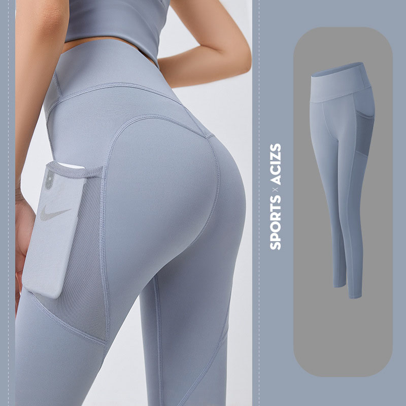 Yoga Pants For Women With Pockets Women Workout Out Pocket Leggings Fitness  Sports Running Yoga Athletic Pants Je5523 