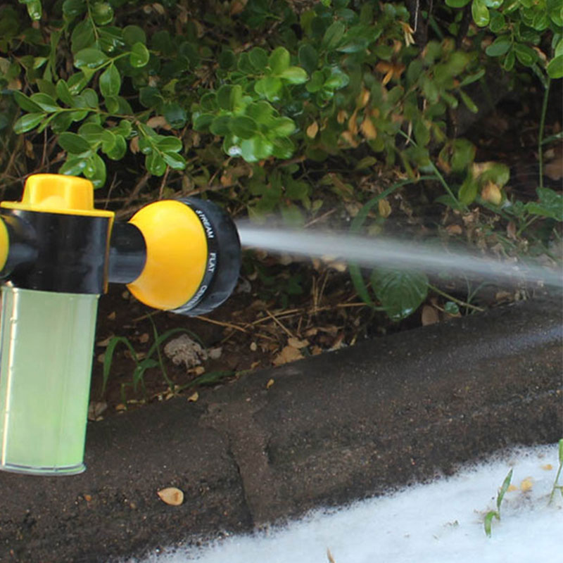 Dropship 8 In 1 Foam Garden Hose Nozzle Soap Sprayer High Pressure