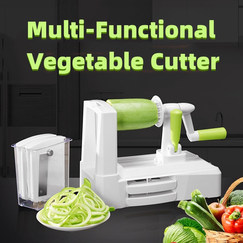 Spiralizer Vegetable Cutter - Multi-function Manual Spiralizer