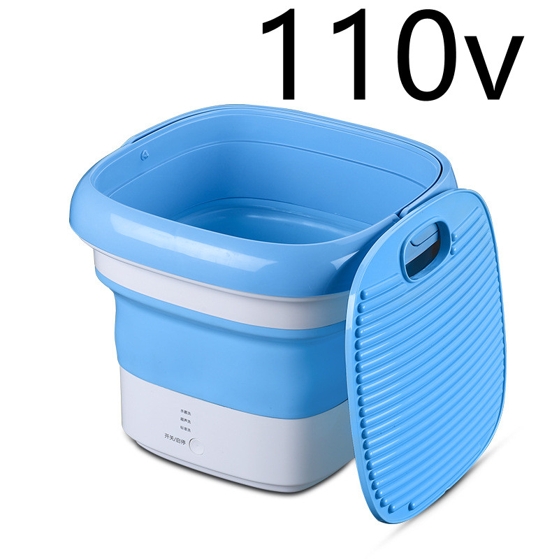 Mini Portable Folding Washing Machine, 7L Large Capacity, Quick Cleaning - Picture 7 of 9