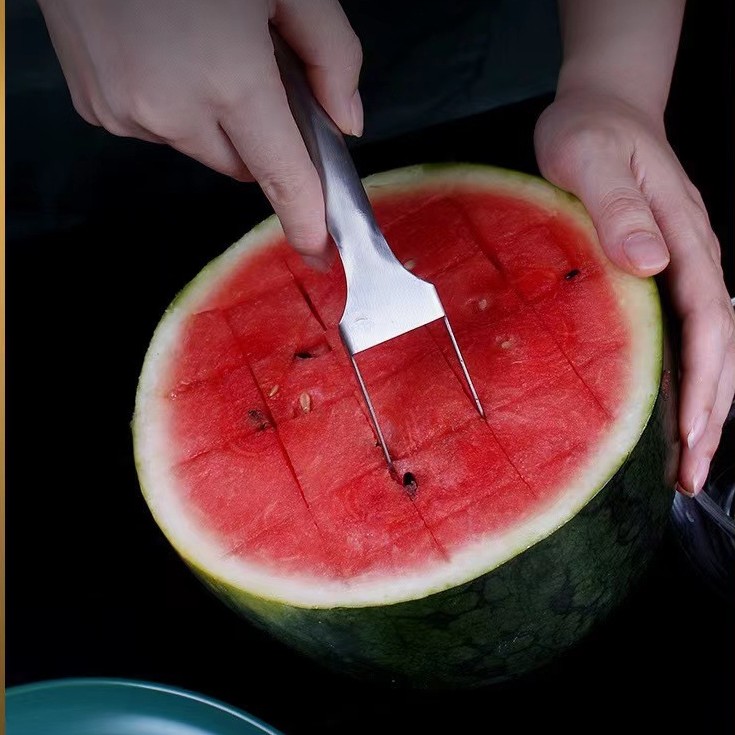 2 in 1 Watermelon Slicer with Fork