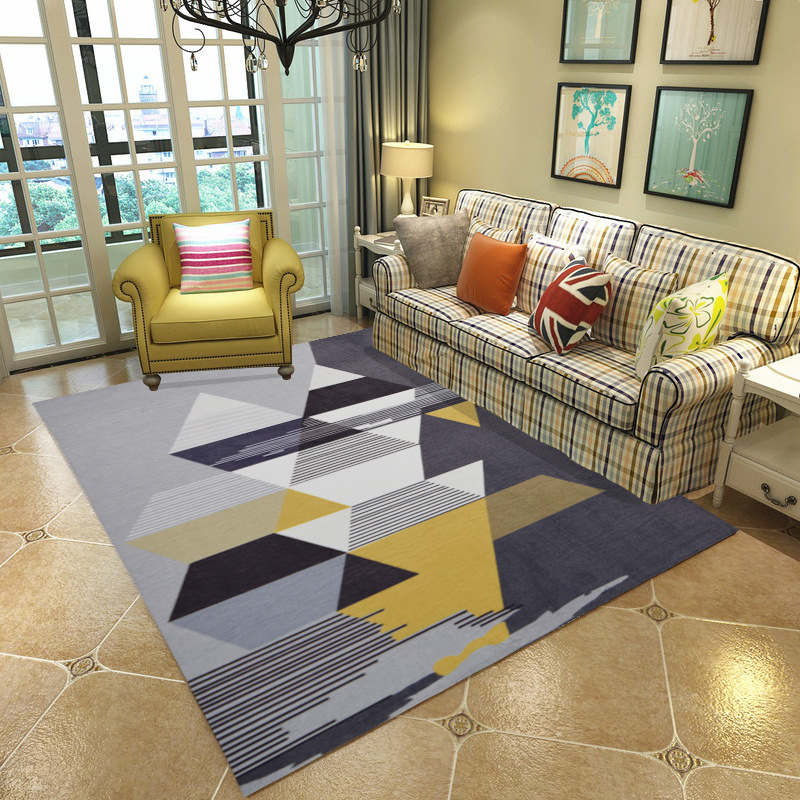 Minimalist Style Rug Living Room Modern Geometry - CJdropshipping