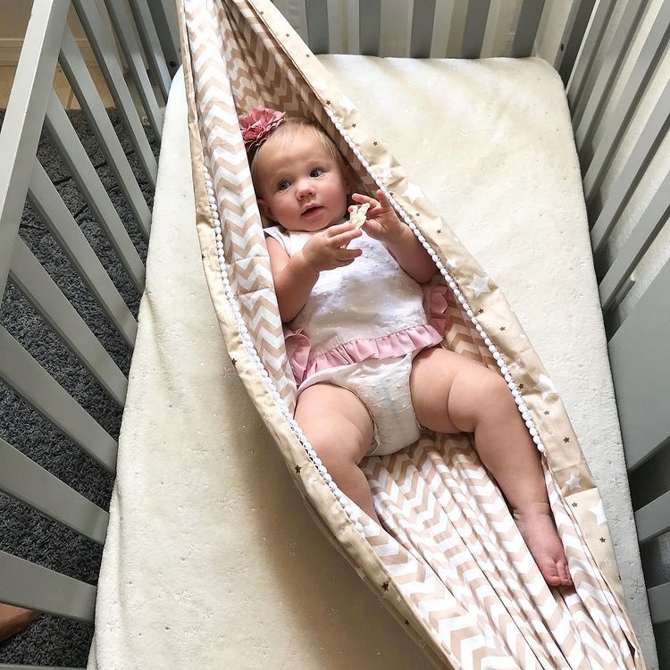 Hanging Baby Hammock for Crib and Playroom - MAMTASTIC