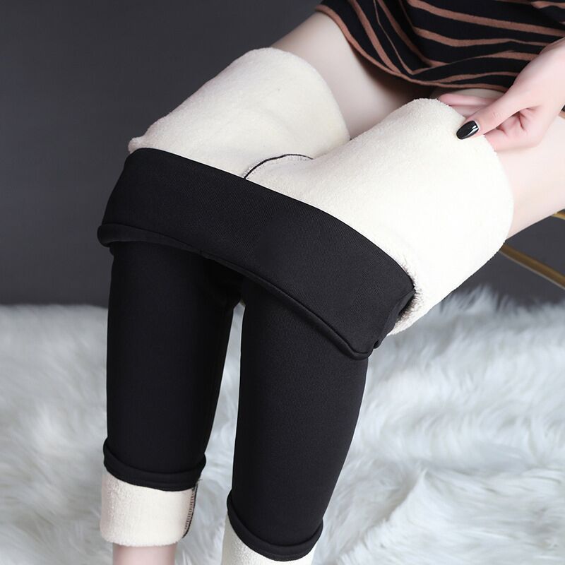 Buy Wholesale China Women Fleece Lined Tights Fake Translucent