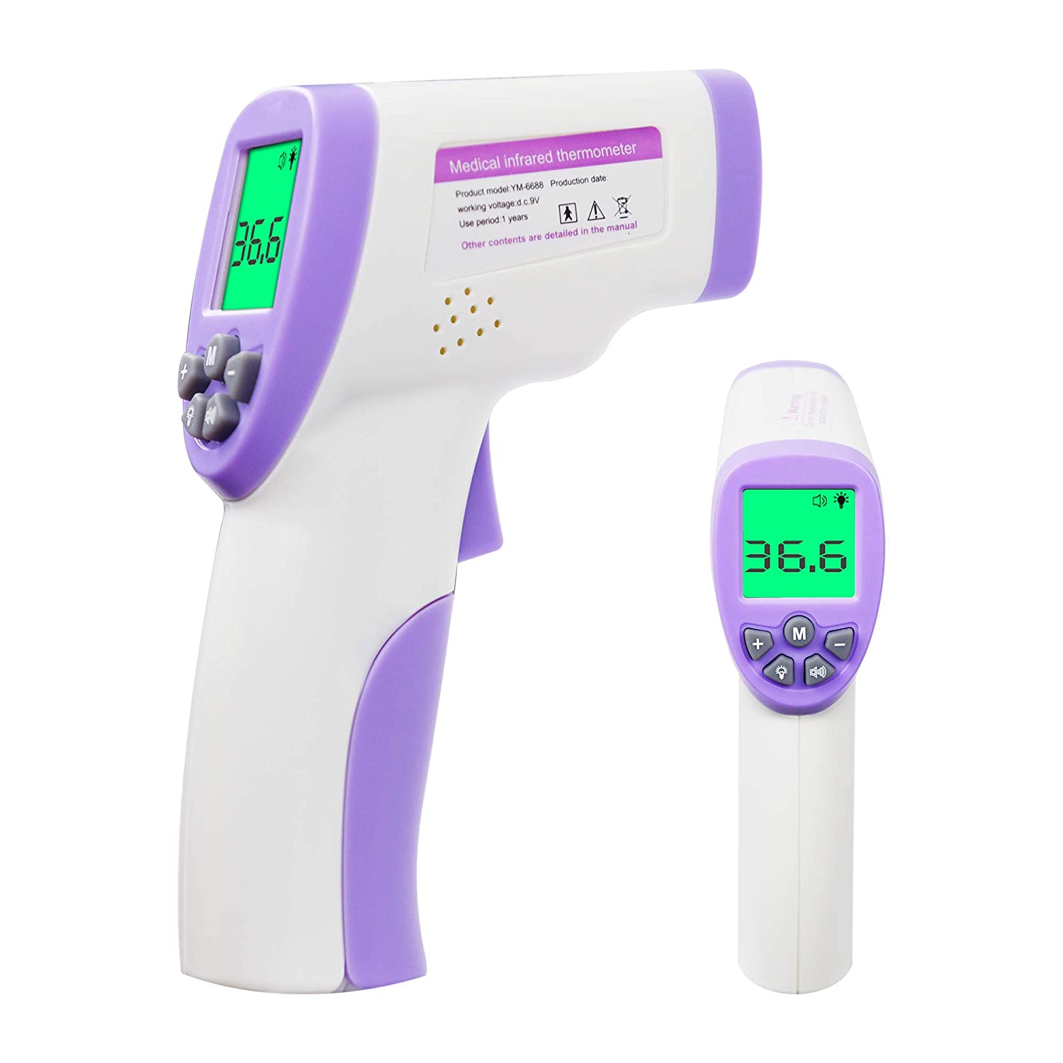 Dropship Digital Termomete Infrared Forehead Body Thermometer Gun