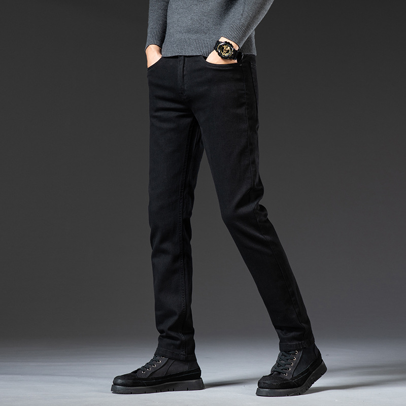 Men's Stretch Loose Slim Straight Casual Pants CJdropshipping