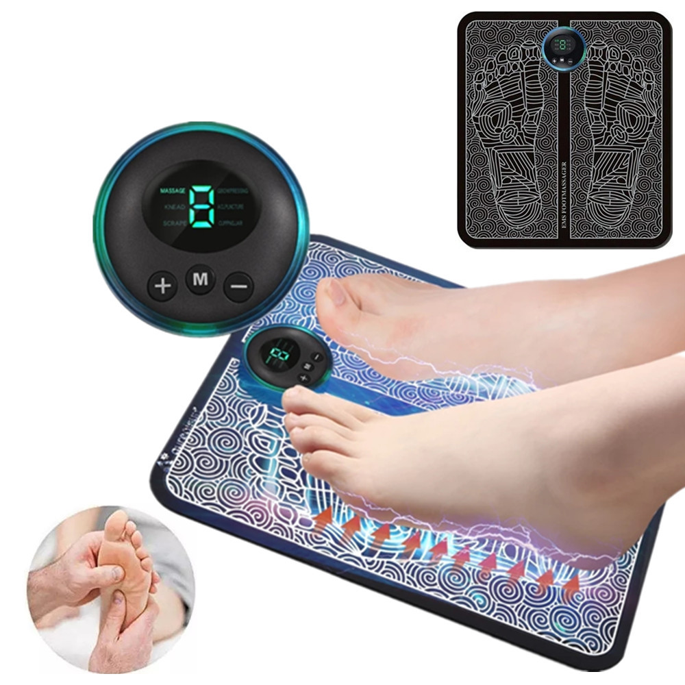 Ems Foot Massager Mat Tens Fisioterapia Electric Foot Cushion Blood ...