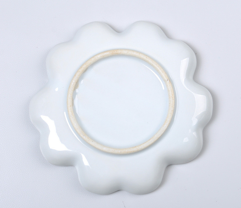 Wholesale Ceramic Watercolor Palette Creative White Porcelain