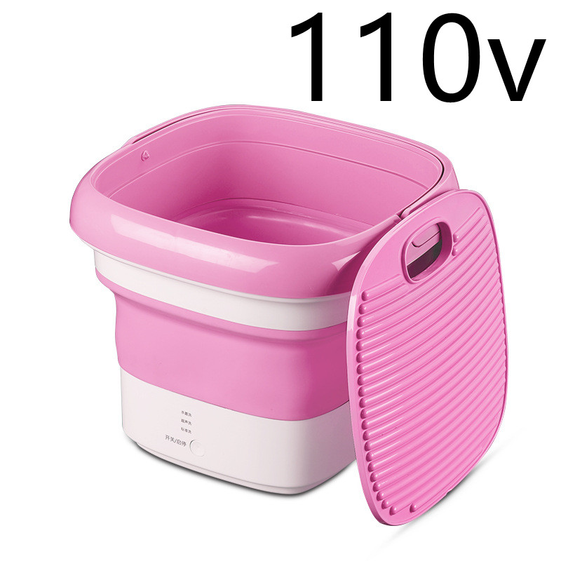 Mini Portable Folding Washing Machine, 7L Large Capacity, Quick Cleaning - Picture 8 of 9