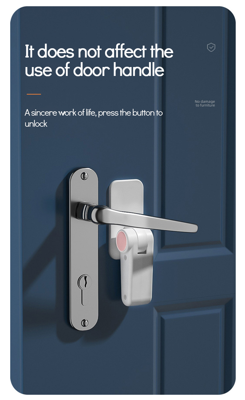 Refrigerator Lock Child Lock Sliding Door Lock - CJdropshipping