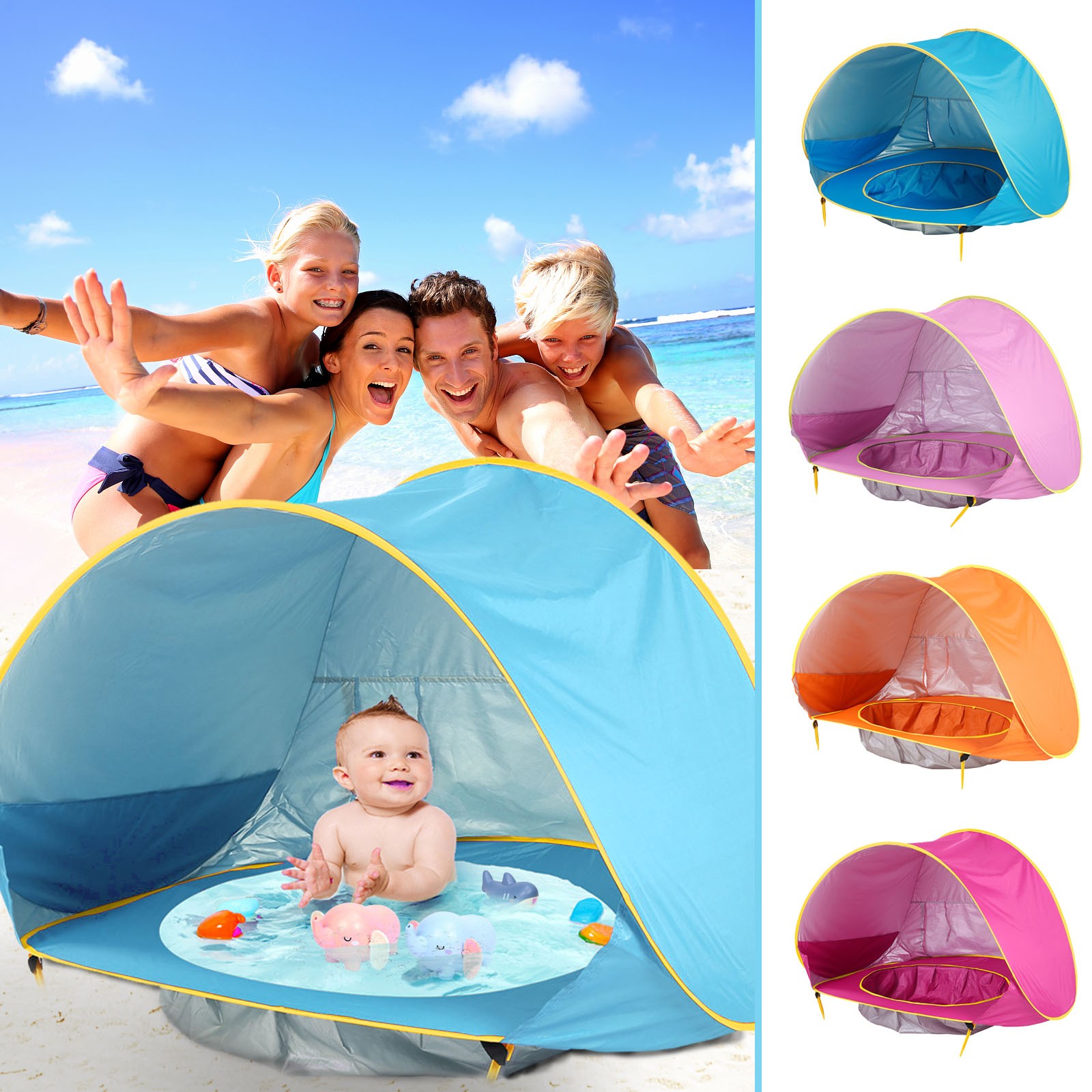 Beach tent shop for kids