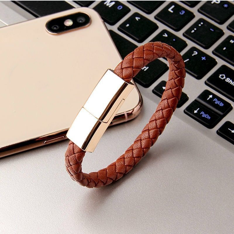 NEW Bracelet Charger Cable Lightning USB iOS Voltaloop Volta Loop