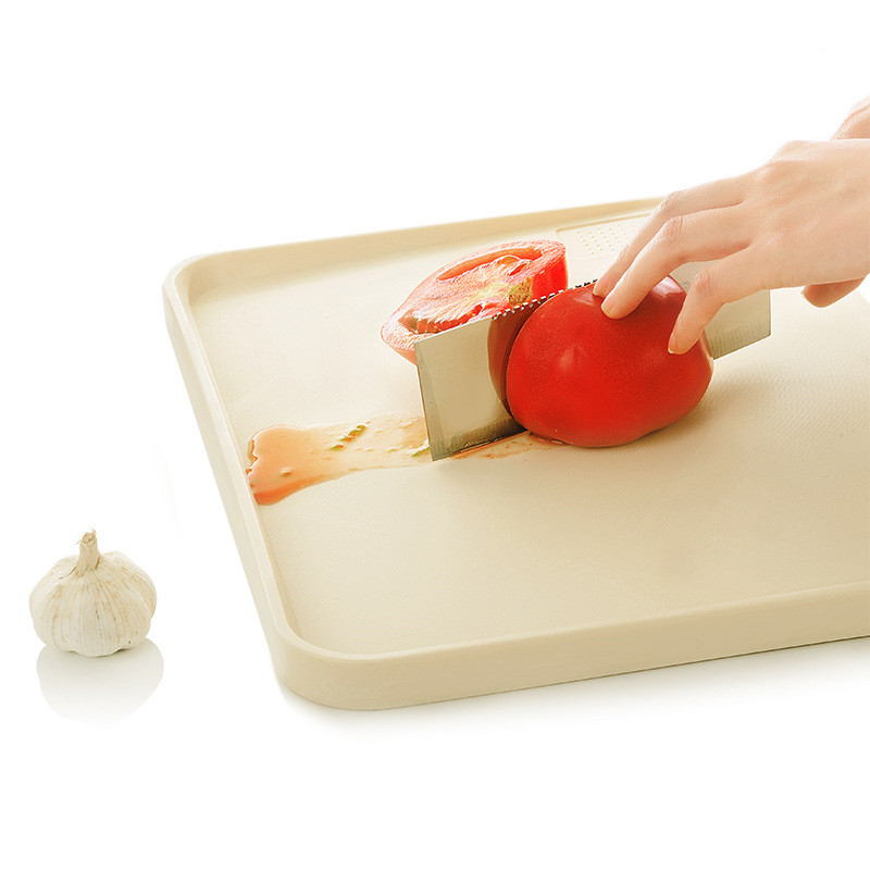 Professional Plastic Cutting Board For Meat Vegetable Fruit Commercial Easy  Grip Handle - CJdropshipping