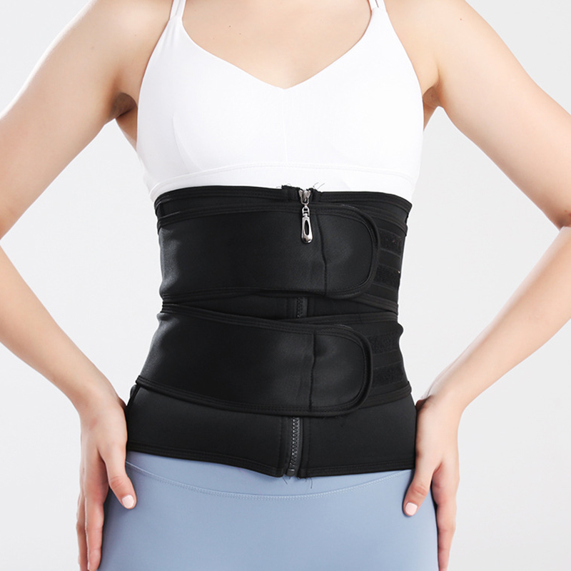 Colorful Black - Slimming Girdle - High Waist Belt (4010)