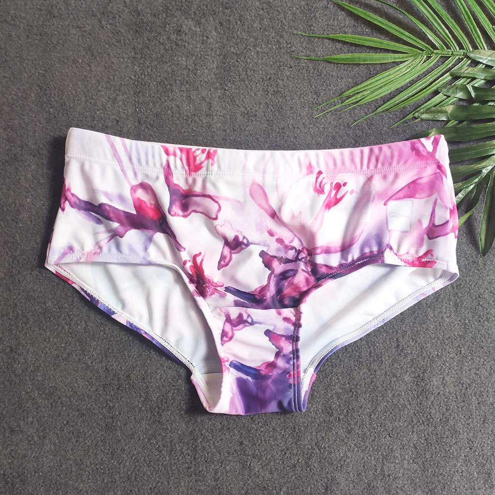 Men's Chinese Feng Shui Ink Plum Small Boxer Swimming Shorts -  CJdropshipping