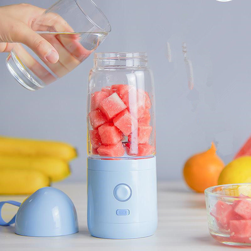 350ml Portable Blender Juicer Electric USB Rechargeable Mixer Smoothie  Slushy Cup Fresh Juice Blender Bottle USB Charging Kitch