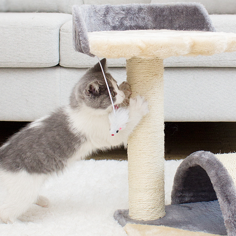 Cat Climbing Frame Toy Small Sisal Claw Arch Bridge - Cjdropshipping