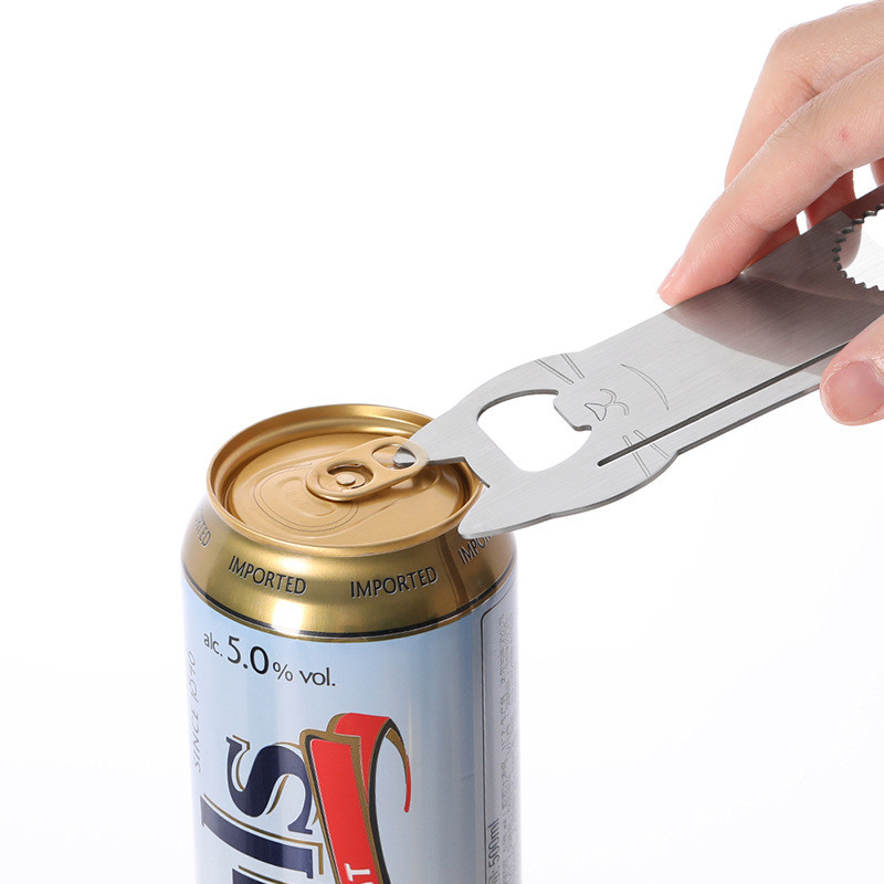 Safety can opener, strong can opener, bottle opener, side cover, one hand -  CJdropshipping