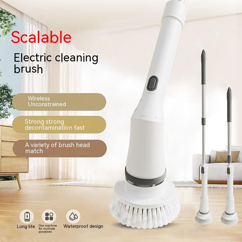 1set, Electric Spin Scrubber, Cordless Electric Shower Scrubber