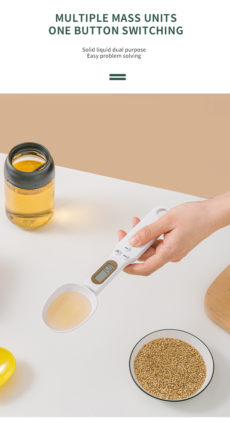 Precise Digital Measuring Spoon – Innovation