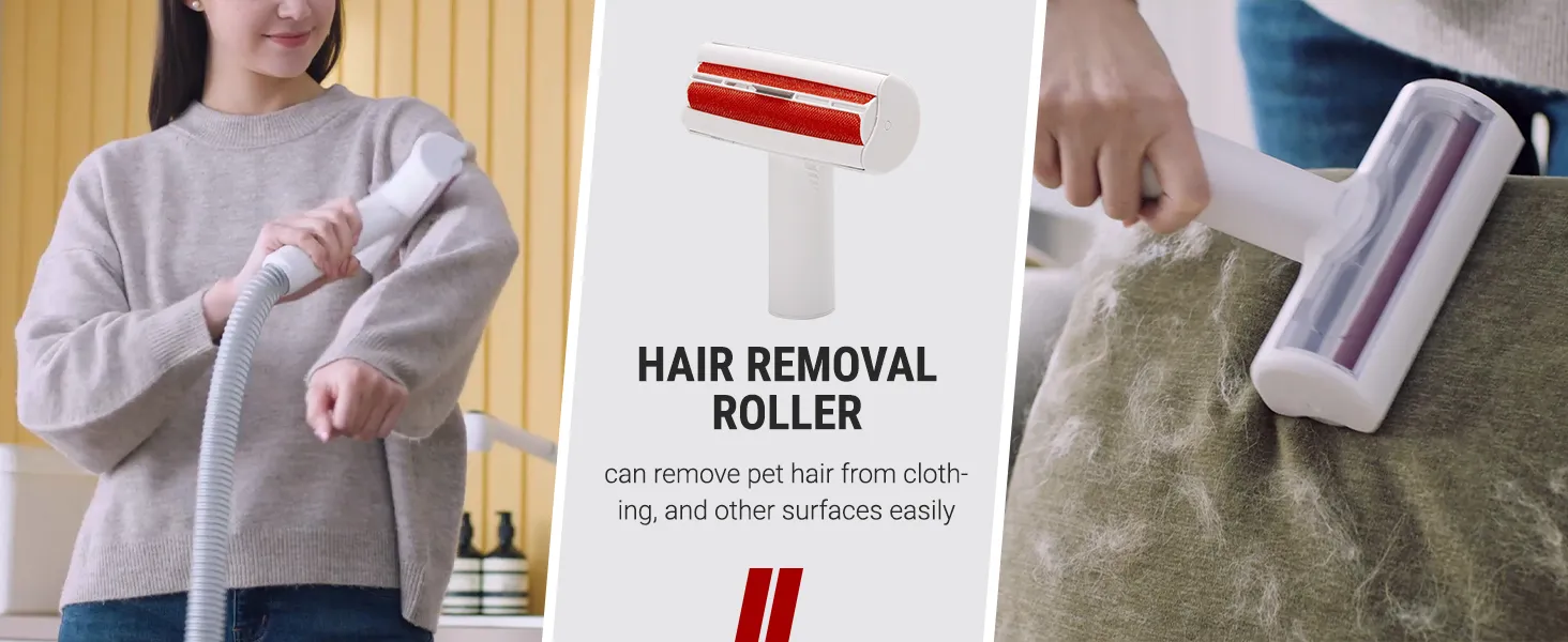 dog hair vacuum groomer