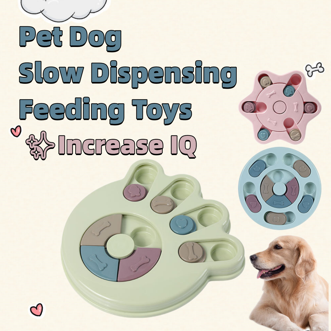 Dropship Dog Pets Puzzle Toys Slow Feeder Interactive Increase