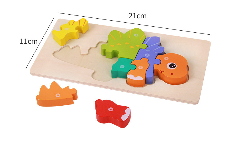 Montessori Childrens Educational Wooden 3D Toys - MAMTASTIC