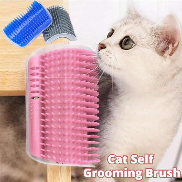 Cat self groomer outlet brush