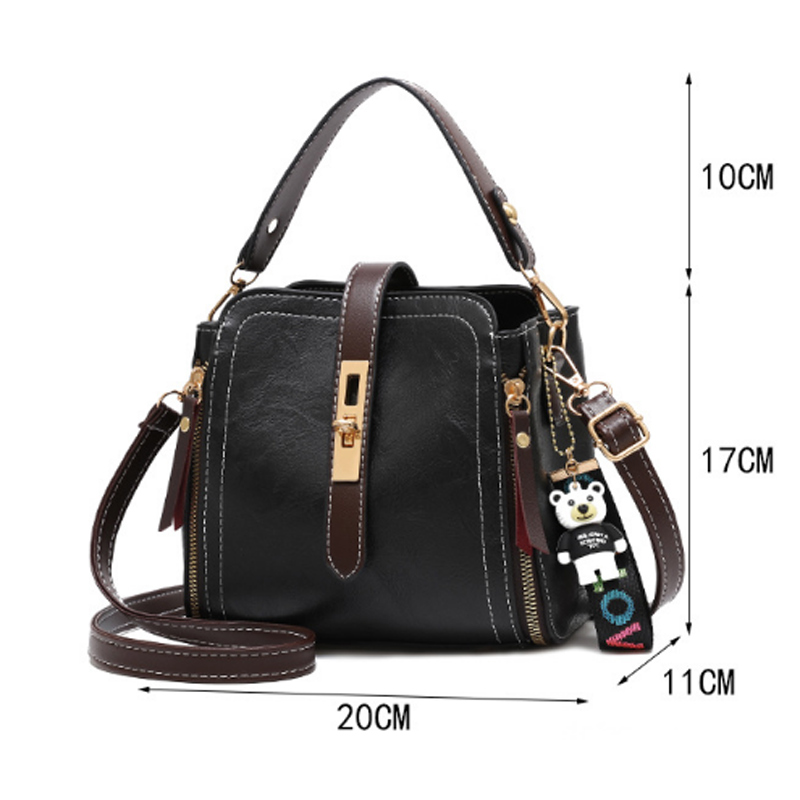 Fashion PU Leather Handbags Small Flap Crossbody Shoulder Messenger ...
