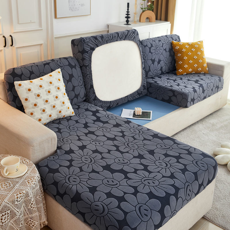 High Elastic Knitted Sofa Cushion Cover