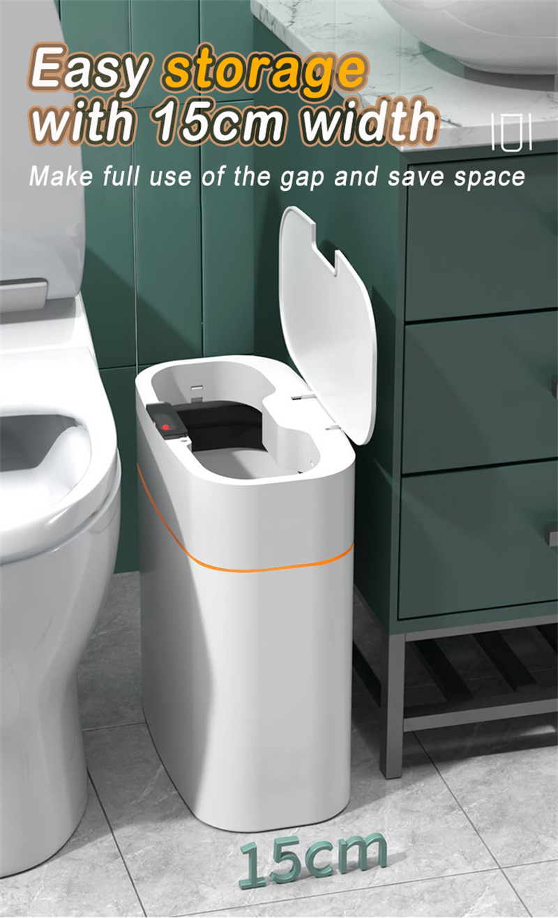 Intelligent Induction Trash Bin Portable Toilet Waterproof