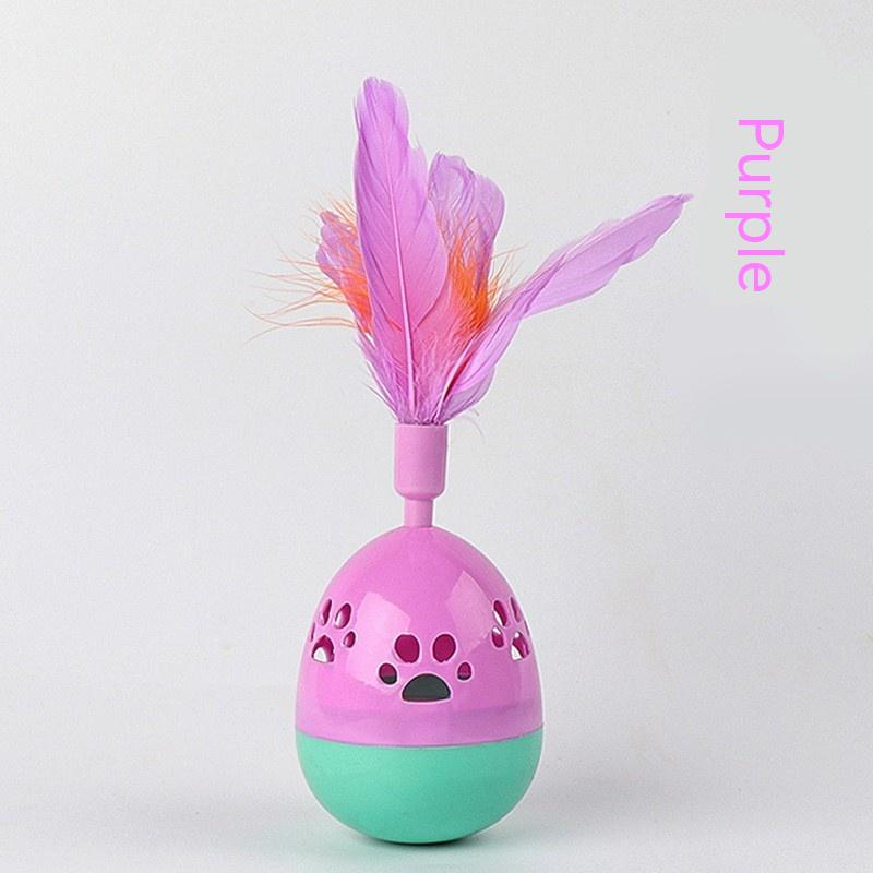 Interactive Cat Tumbler Bell Toy for Playful Pets  