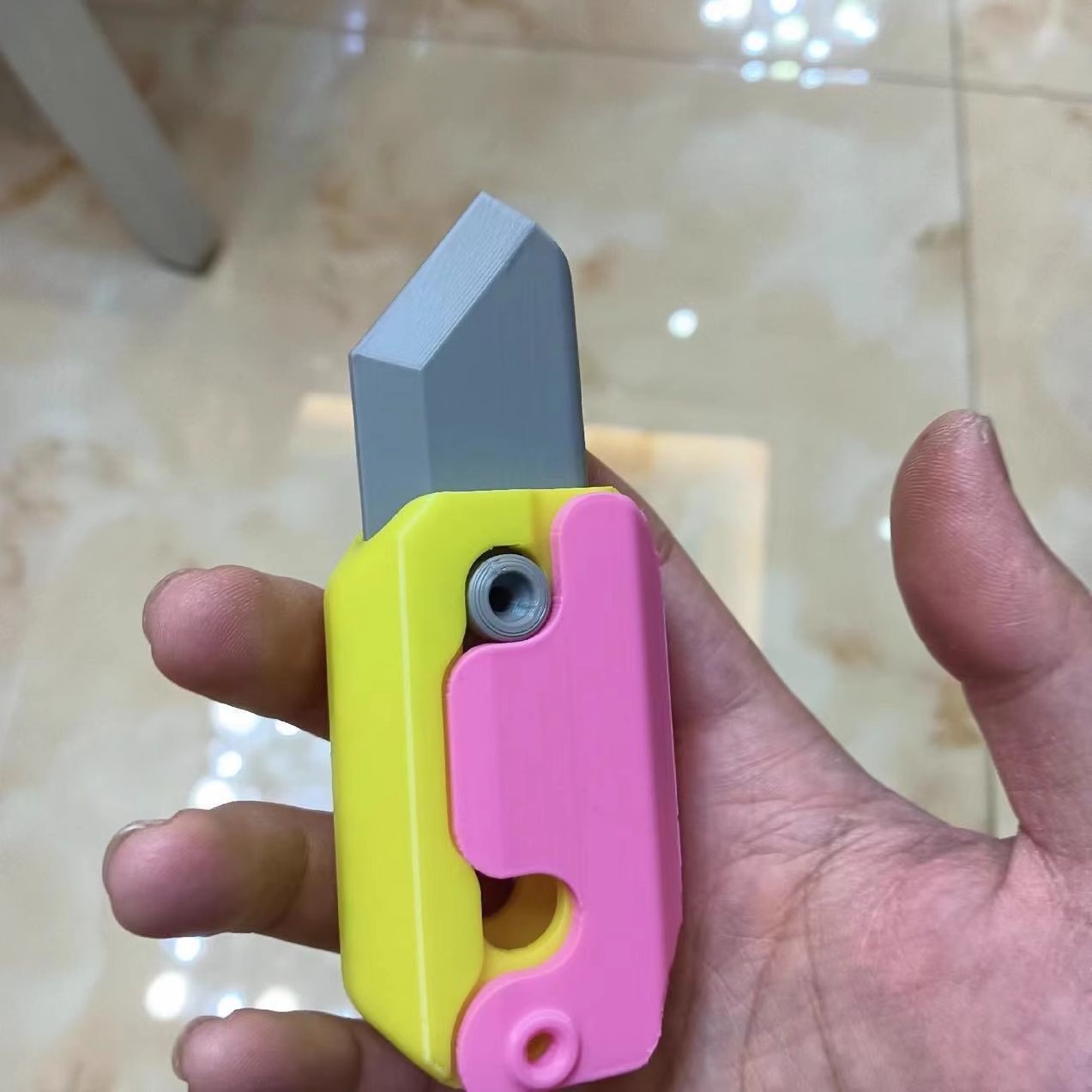 Radish Fidget Knife Toy, Radish Fidget Toys Knife, 3D Printing