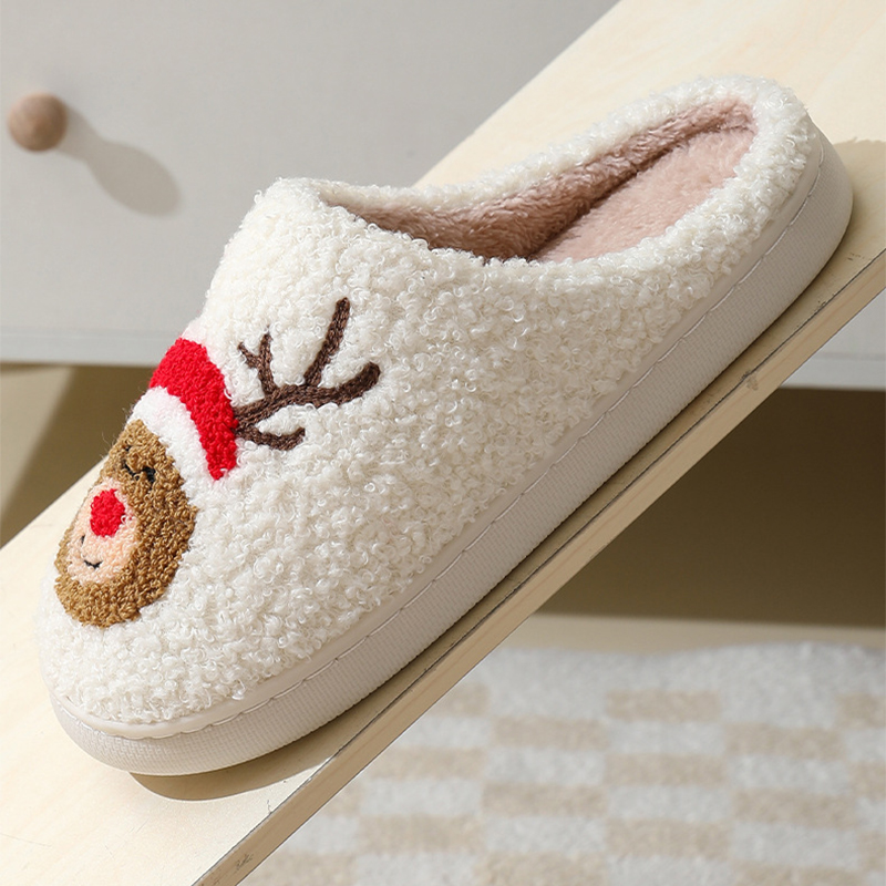 Men best sale christmas slippers