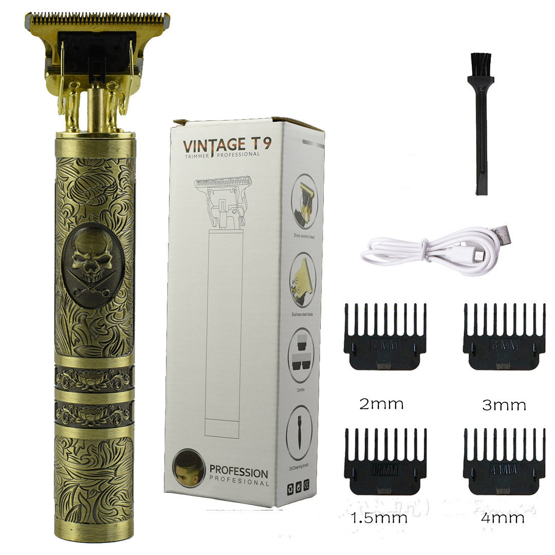 Professional Trimmer Hair Clippers Cutting Beard Cordless Barber Shaving  Machine