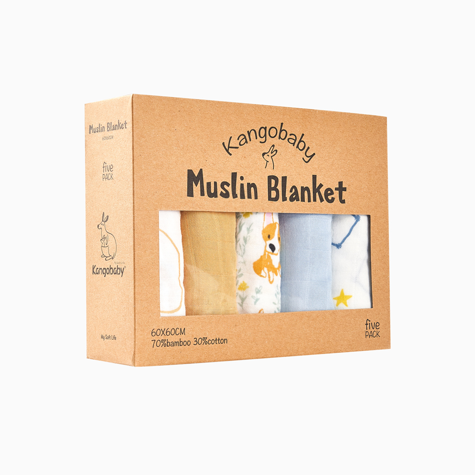 Muslin Cloth 5 Pack - MAMTASTIC