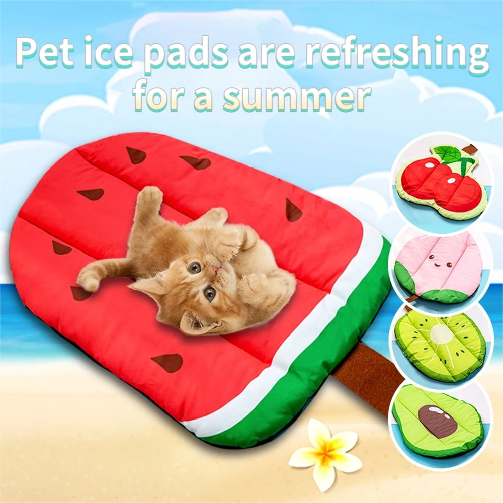 Dog cooling sale mat watermelon