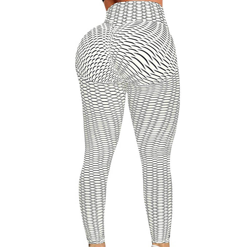 YWDJ Pattern Tights for Women with Designs Casual Printed Yoga Pants High  Waist Loose Straight Long Pants White L 