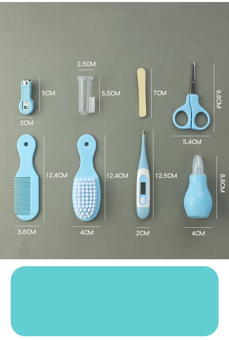 Children's Nail Clippers, Nasal Aspirator and Electronic Thermometer Set - MAMTASTIC