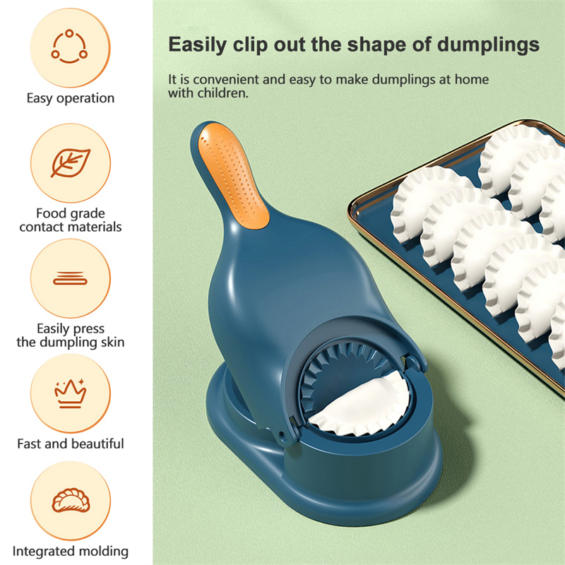Dropship Kitchen Dumpling Maker 2 In 1 Dough Pressing Tool Set