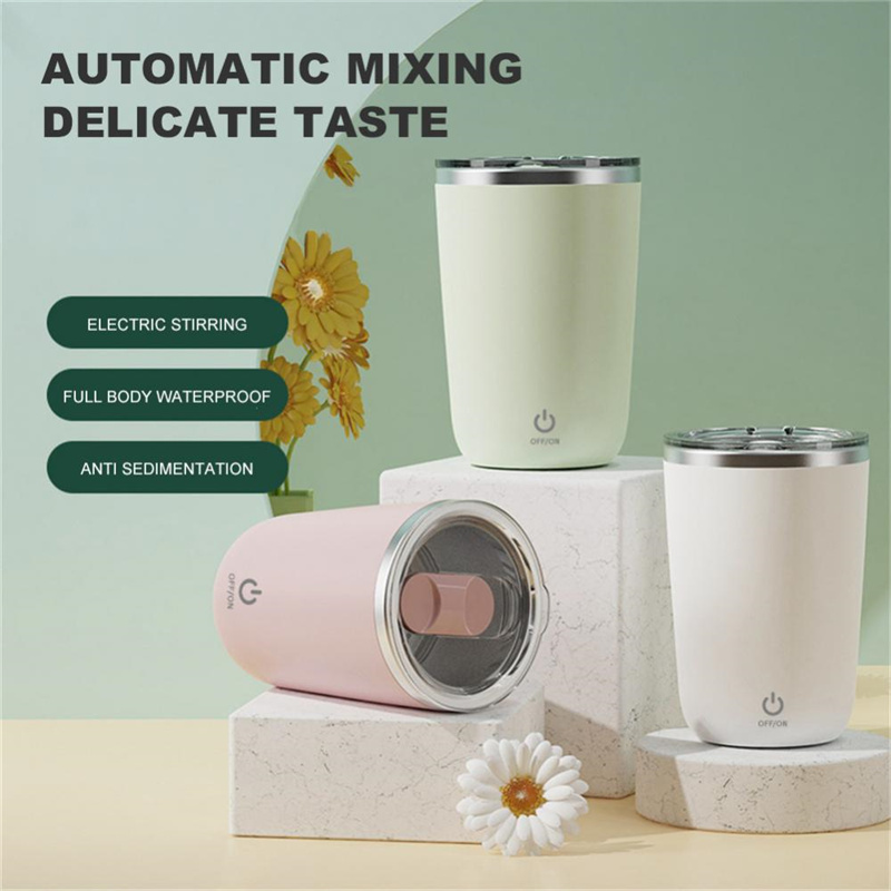 Self Stirring Mug Auto Mixing Stainless Steel Cup For Coffee/Tea/Hot  Chocolate/Milk Magnetic Mug Kitchen Accessories