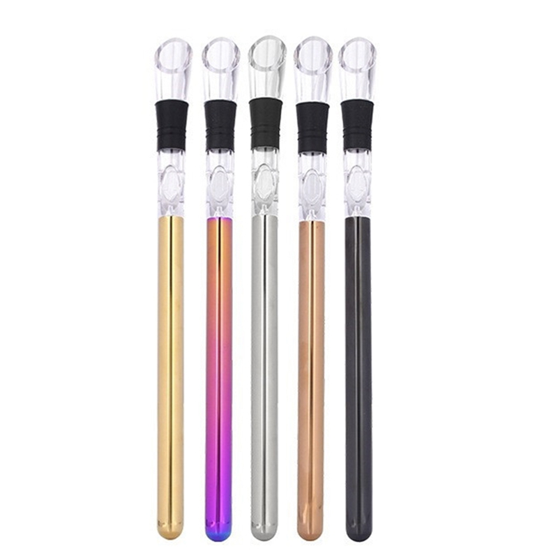 Beer Chiller Sticks Wine Chilling Rod for Bottles Set Stainless Steel  Beverage Cooler