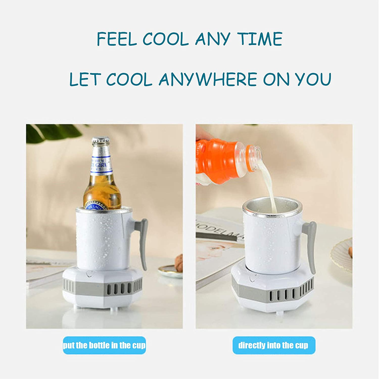 2023 summer new fast refrigeration cup portable ice cooling cup